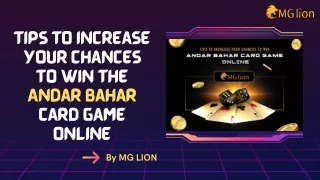 tips to increase your chances to win the andar