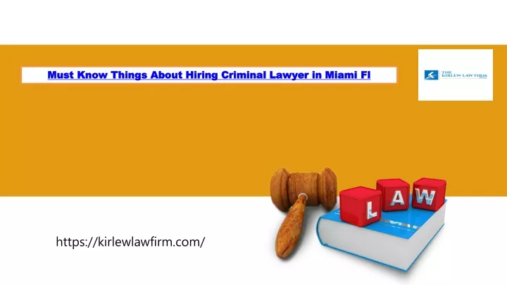 must know things about hiring criminal lawyer