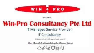 Win-Pro Company Profile - Condensed