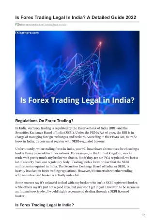 fxlearnpro.com-Is Forex Trading Legal In India A Detailed Guide 2022