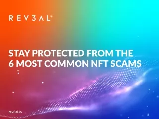 Stay Protected from the 6 Most Common NFT Scams