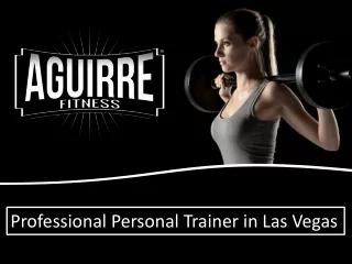 professional personal trainer in las vegas