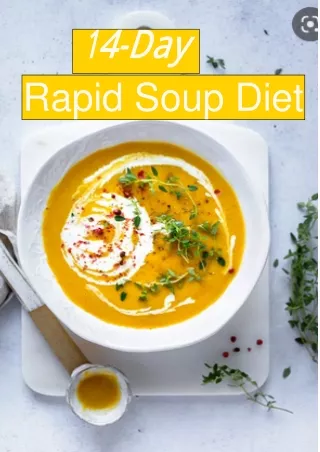 14 Day Rapid Soup Diet by Josh PDF EBook Download