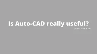 Is Auto-CAD really useful