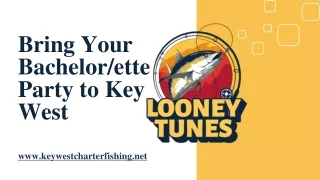bring your bachelor ette party to key west