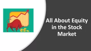 All About Equity in the Stock Market