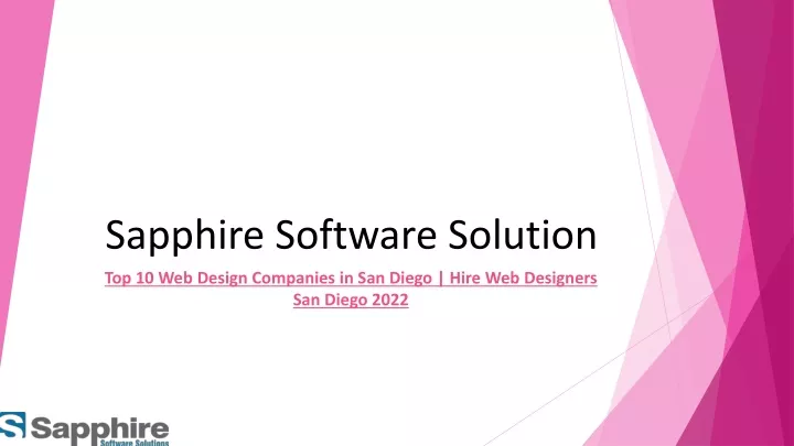 sapphire software solution