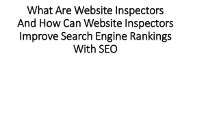 What Are Website Inspectors  And How Can Website Inspectors  Improve Search Engi