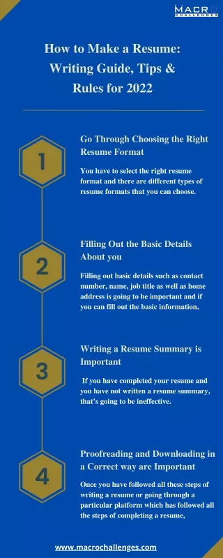 how to make a resume writing guide tips rules