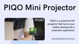 PIQO Mini Projector