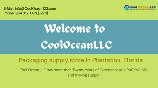 The Best Packaging supply store in Plantation, Florida