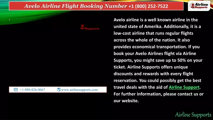 avelo airline flight booking number 1 800 252 7522