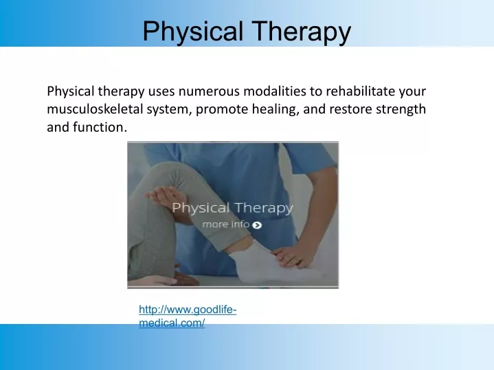 physical therapy