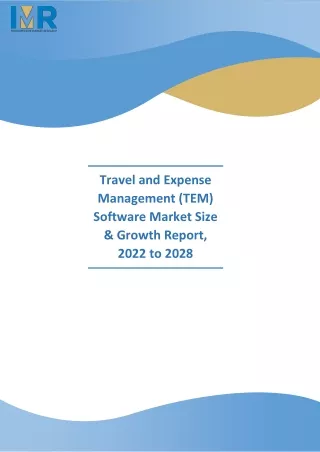 Travel and Expense Management (TEM) Software Market