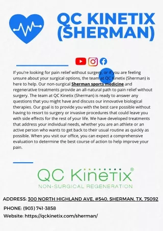 QC Kinetix (Sherman)