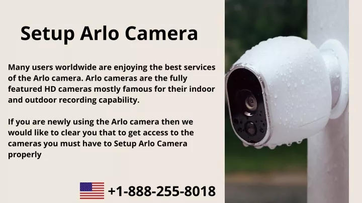 setup arlo camera