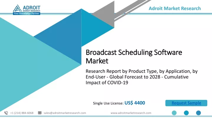 broadcast scheduling software market
