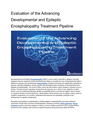 evaluation of the advancing developmental
