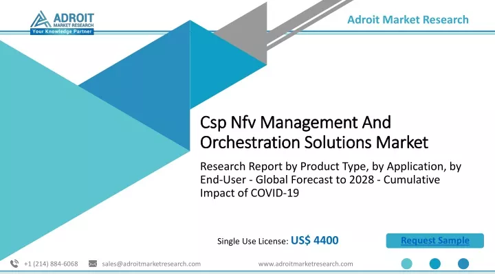 csp nfv management and orchestration solutions market