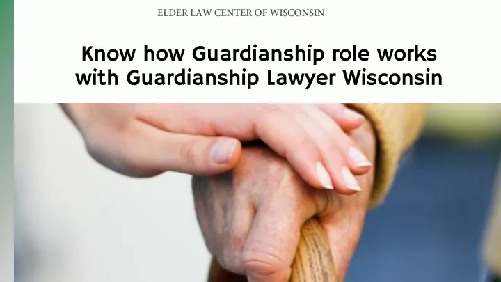 know how guardianship role works with