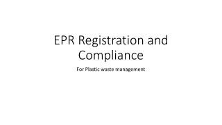 epr registration and compliance