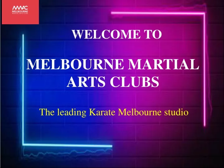 melbourne martial arts clubs