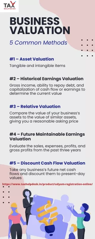 business valuation 5 common methods