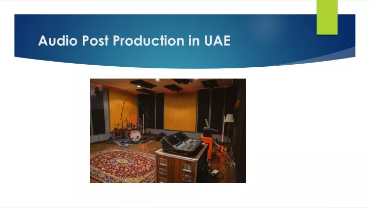 audio post production in uae