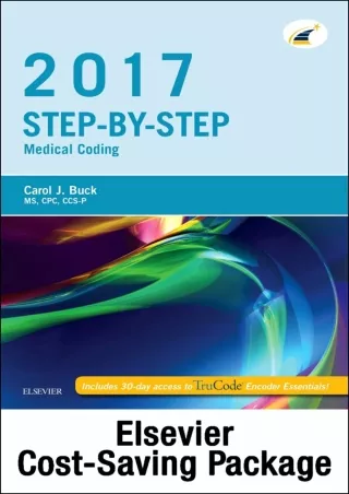 EPUB Step by Step Medical Coding 2017 Edition – Text and Workbook Package