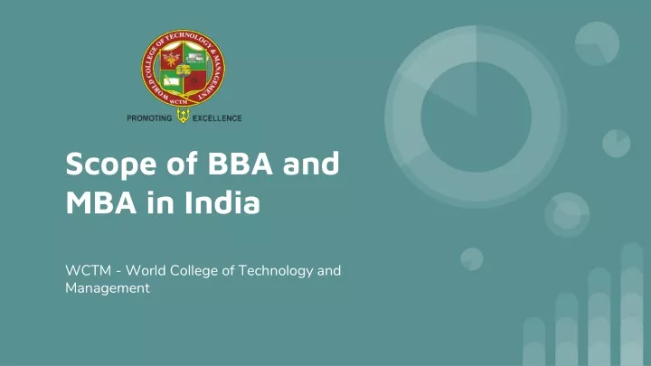 scope of bba and mba in india