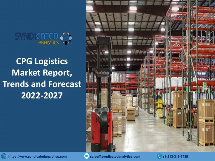 cpg logistics market report trends and forecast