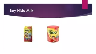 Buy Nido Milk