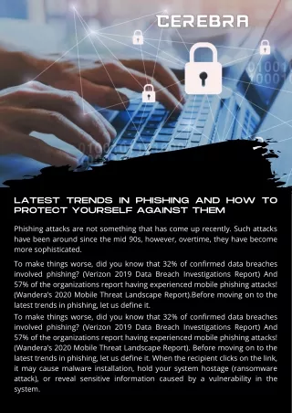 Latest Trends in Phishing and How to Protect Yourself Against