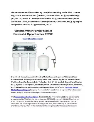 Vietnam Water Purifier Market Research Report 2027