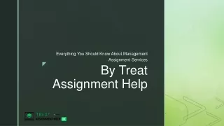 everything you should know about management assignment services