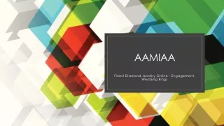 Aamiaa - Finest Diamond Jewelry Online - Engagement, Wedding Rings