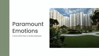 3 BHK Flats in Noida Extension