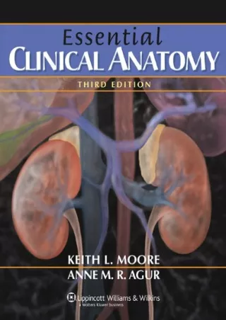 EBOOK Essential Clinical Anatomy Moore Essential Clinical Anatomy