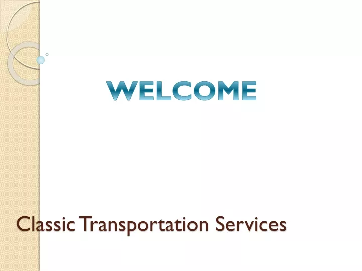 classic transportation services