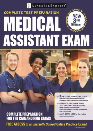 READING Medical Assistant Exam Preparation for the CMA and RMA Exams