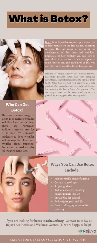 What is Botox- Rejuva Aesthetics & Wellness Center