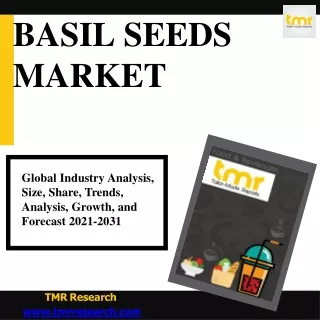 basil seeds market