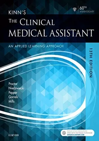 READING Kinn s The Clinical Medical Assistant An Applied Learning Approach
