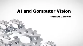 AI and Computer Vision