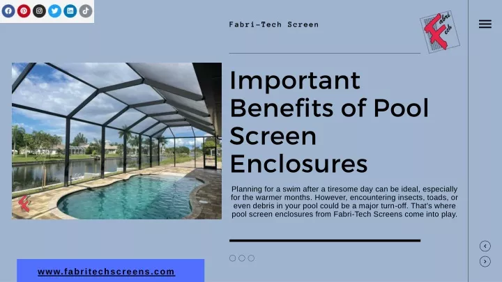 fabri tech screen