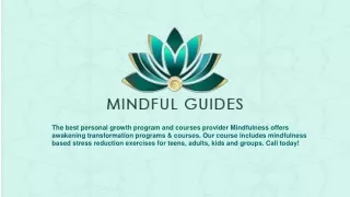 Guided meditation