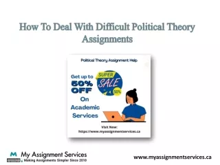 how to deal with difficult political theory