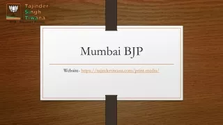 mumbai bjp