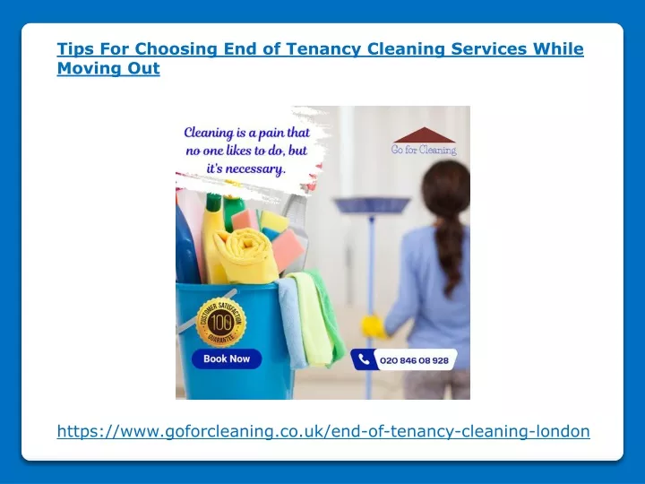 tips for choosing end of tenancy cleaning