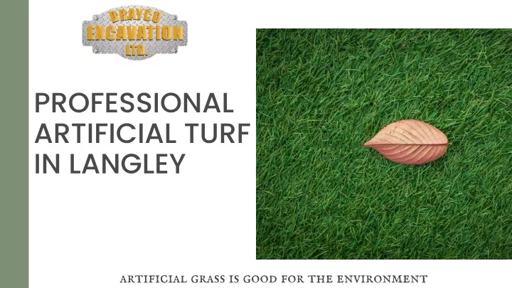 professional artificial turf in langley